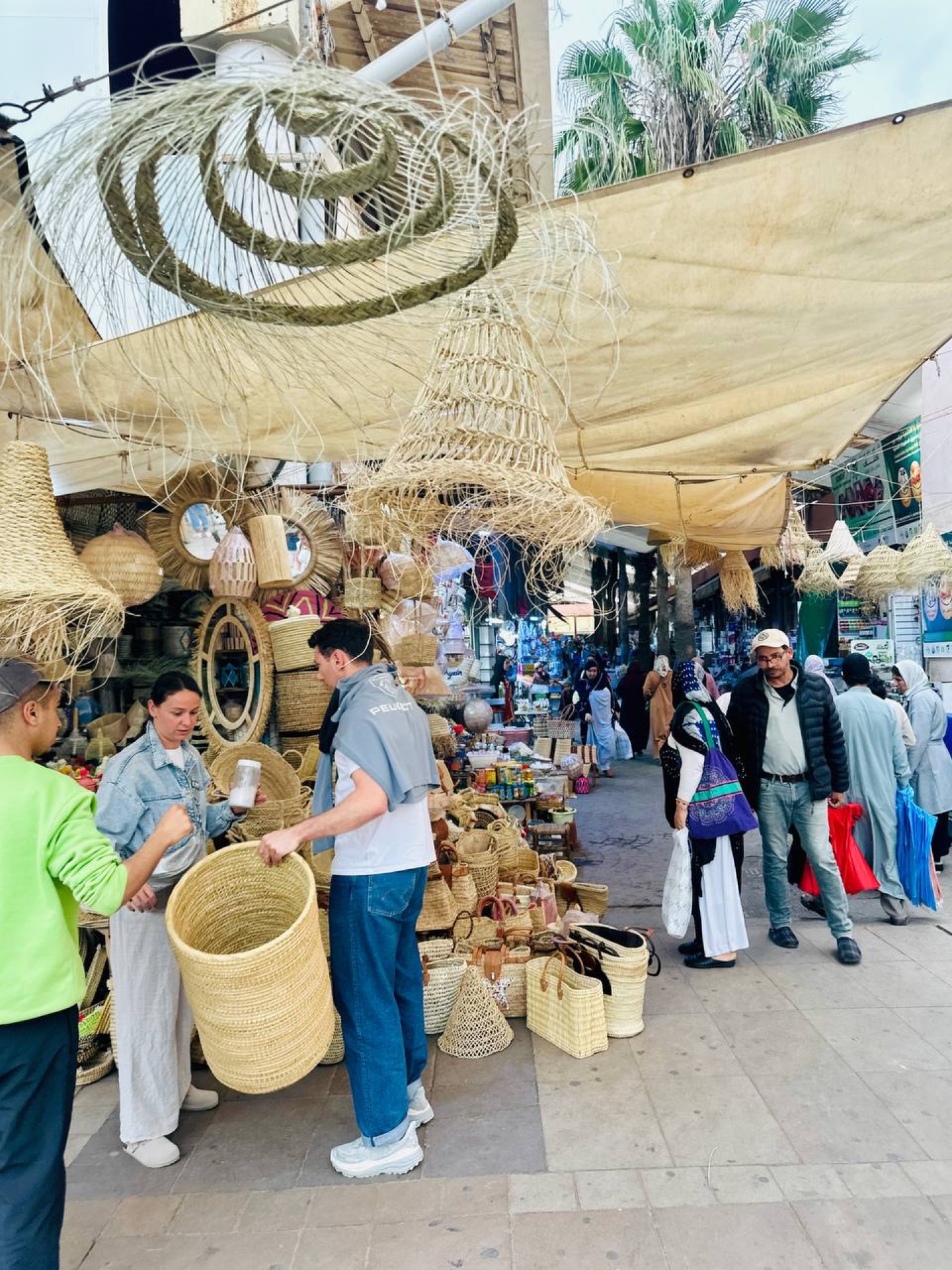 Visit Souk El Had in Agadir in Taghazout