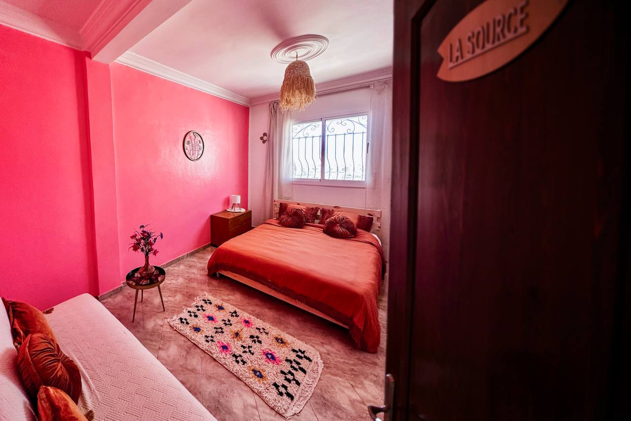 Double room photo 1 at Treasure Morocco surf house